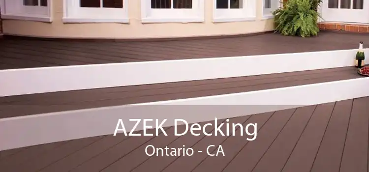 AZEK Decking Ontario - CA