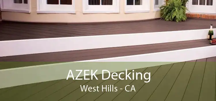 AZEK Decking West Hills - CA