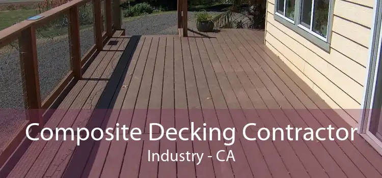 Composite Decking Contractor Industry - CA