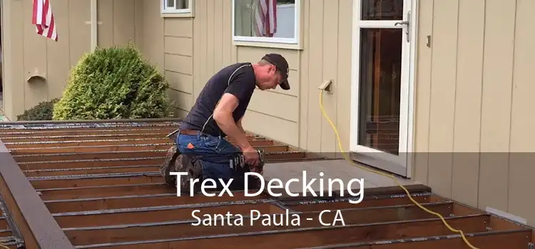 Trex Decking Santa Paula - CA