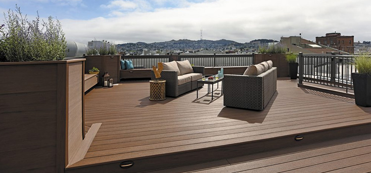 AZEK Porch Decking in Bellflower, CA